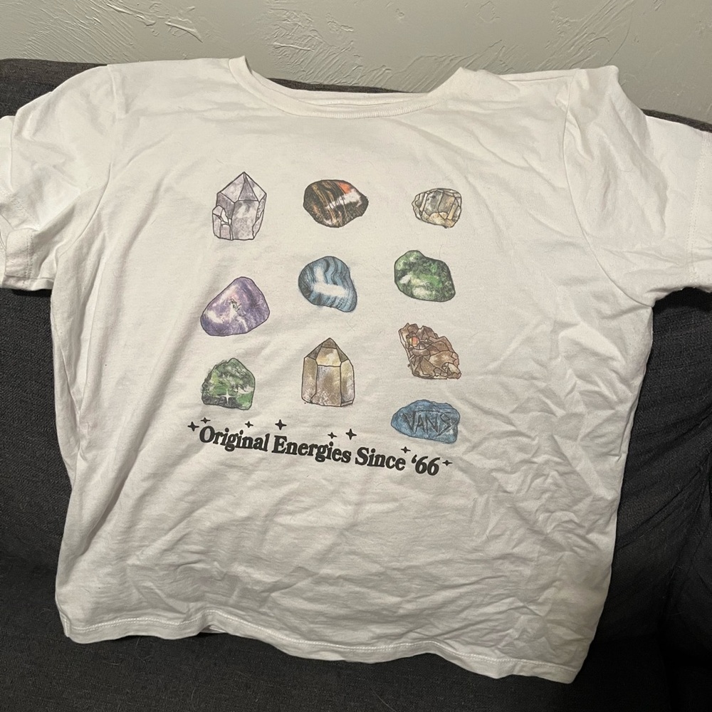 Vans crystal crop top